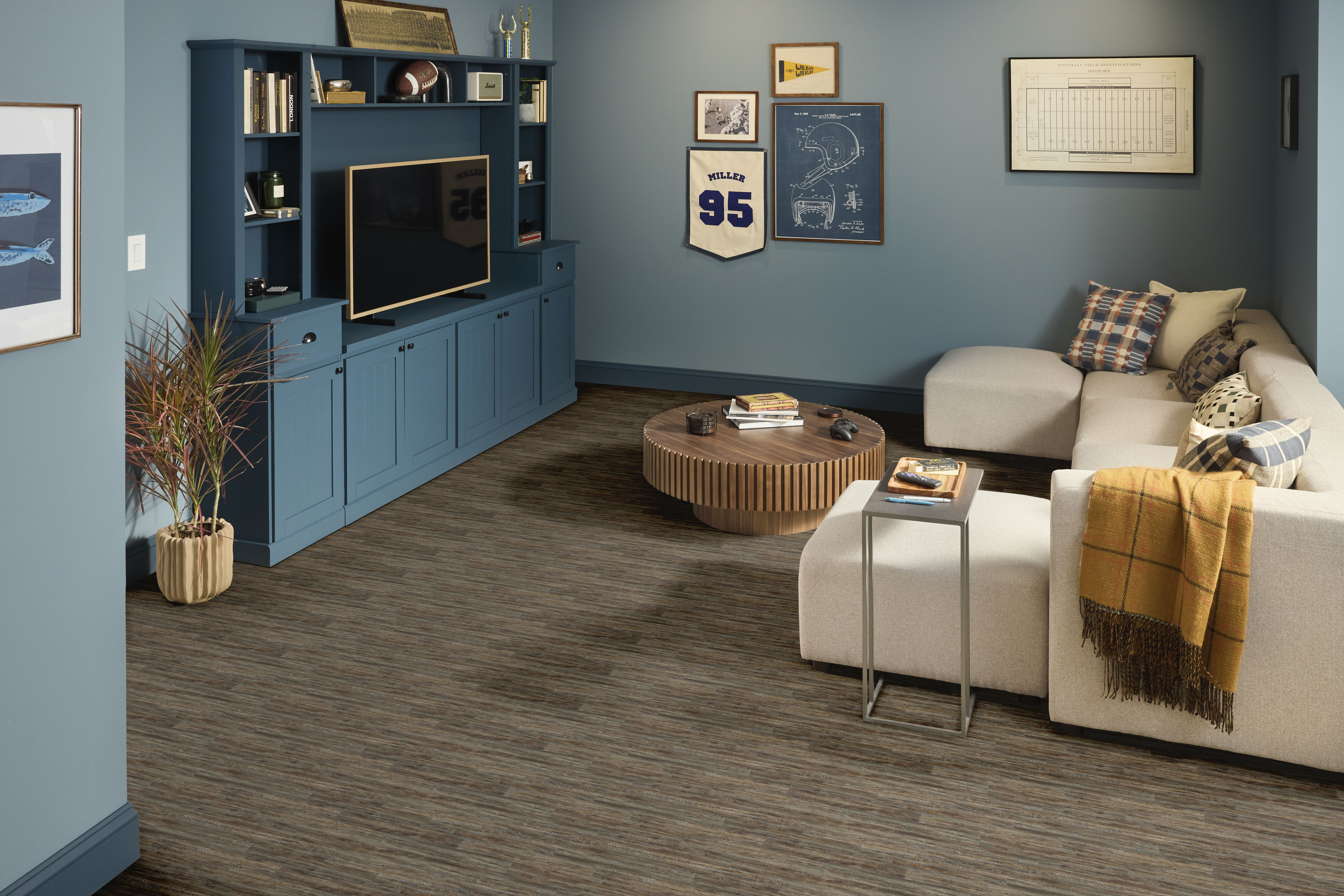 Exshaw (エクショー) ブランデー Impact Plus - in Tattered Barnbo | Shaw Floors